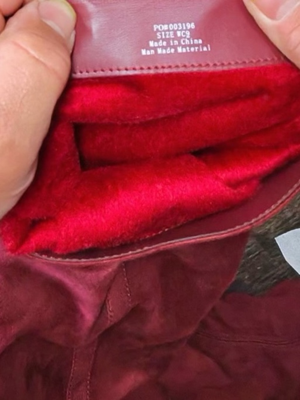 Women's Red Heeled Boots - Picture 8 of 9
